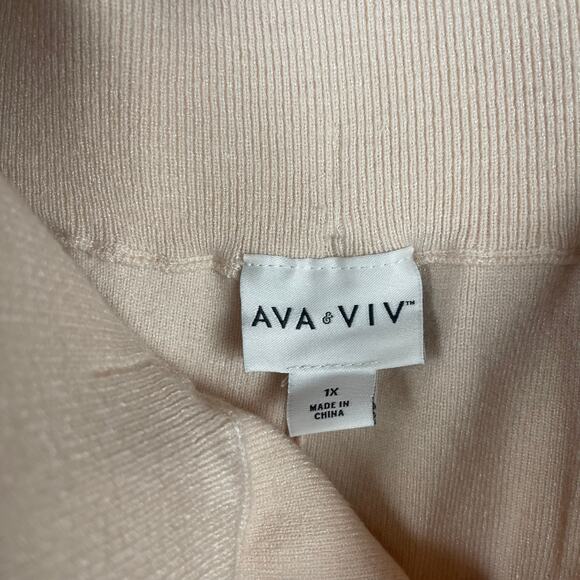 G3016 Ava & Viv wide leg pants size 1X - Picture 3 of 8